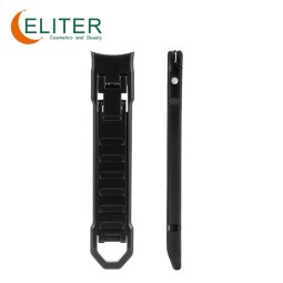 Fingernail Clippers Manufacturer - OEM/ODM Super Thin Folded Black Steel Cutter