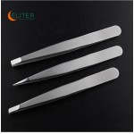 Slant Tip Tweezers Manufacturer - OEM/ODM Wholesale Point Square for Browbone