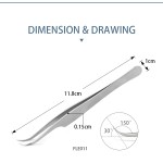 Eyelash Extensible Tweezer Manufacturer - OEM/ODM 30/40/50/80 Degree Tip Remover