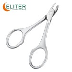 Cuticle Nippers Manufacturer - OEM/ODM Scissor Shape Rubber Handle Beauty