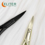 Nail Cuticle Scissors Manufacturer - OEM/ODM Hot Sell Black Golden Sharp Blade