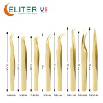 Volume Eyelash Tweezer Manufacturer - OEM/ODM Wholesale 90 Degree Nose Cuffs
