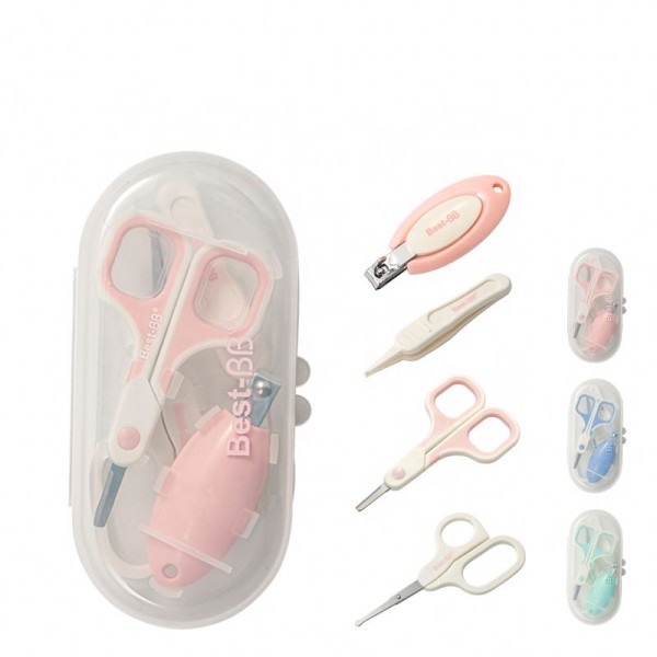 Baby Hygiene Kit Manufacturer - OEM/ODM Hot Sell 4 in 1 Pink Blue Green Nail