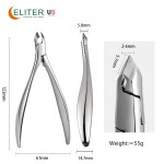 Lady Cuticle Nippers Manufacturer - OEM/ODM Wholesale Powder Casting Antirust