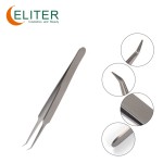 Titanium Eyelash Tweezers Manufacturer - OEM/ODM Straight Curved Custom Grip Kit