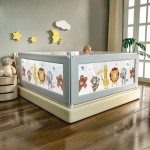 Baby Cot Factory - Extra Long with Safety Rails Fence Bed Guard