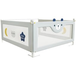 Baby Cot Factory - Extra Long with Safety Rails Fence Bed Guard