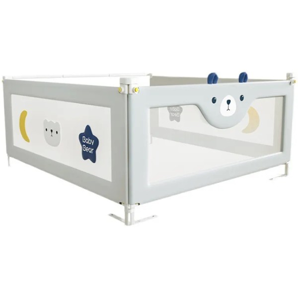 Baby Cot Factory - Extra Long with Safety Rails Fence Bed Guard