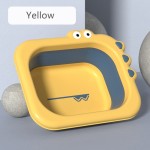 Baby Washbasin Supplier - Cartoon Shaped Foldable Plastic Foot Bath