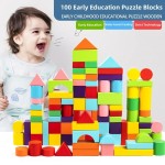 Wooden Toy Supplier - Custom Large DIY 100 PCS Building Blocks