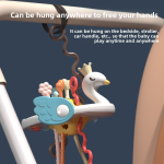 Baby Toy Manufacturer - Early Education Swan Pumping Lala Pull String