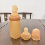 Spoon Feeder Factory - BPA Free Liquid Silicone 2 in 1 Rice Bottle