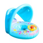 Baby Bath Set Factory - Hot Sale Cartoon Swim Float with Canopy