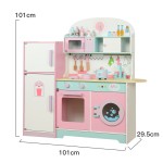 Educational Toy Factory - Montessori DIY Fridge Kitchen Role Playing