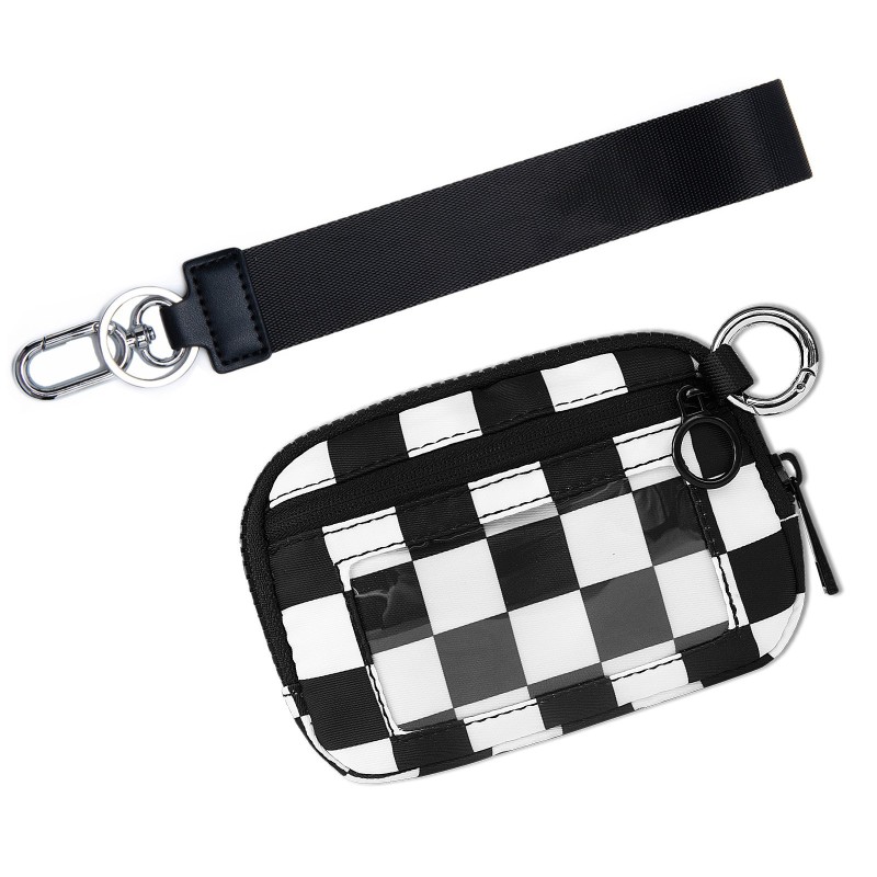 Wallet Bag Manufacturer - 2025 Portable Zip Wristlet Checker Card Holder