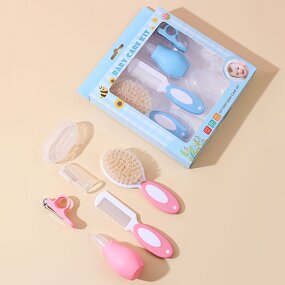 Baby Gift Set Factory - Plastic Material with Finger Toothbrush