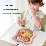 Dinner Plate Supplier - One piece Silicone Owl Cartoon Tableware