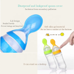 Baby Feeder Factory - Wholesale Soft Silicone Squeeze Bottle Spoon