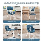 Kids Dining Chair Supplier - 3 in 1 Multifunction High Chair Table