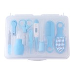 Plastic Care Kit Supplier - 9 Piece Infant Head Comb Nose Aspirator