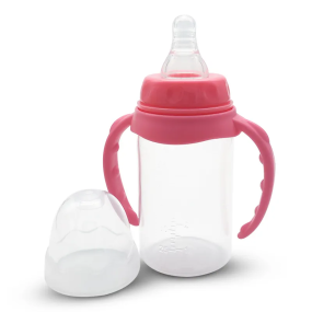 Feeding Bottle Supplier - BPA Free Plastic with Handle Soft Nipple