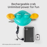 Electronic Toy Factory - New Walking Wind up Crab with Music LED