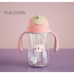 Tritan Bottle Supplier - Wide Neck Sipper Cup with Silicone Straw