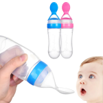 Silicone Feeding Bottle Factory - Food Grade BPA Free Squeezing Bottle