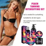 Tanning Gel Mousse Factory - Peach Instant Suntan Accelerator Long Lasting