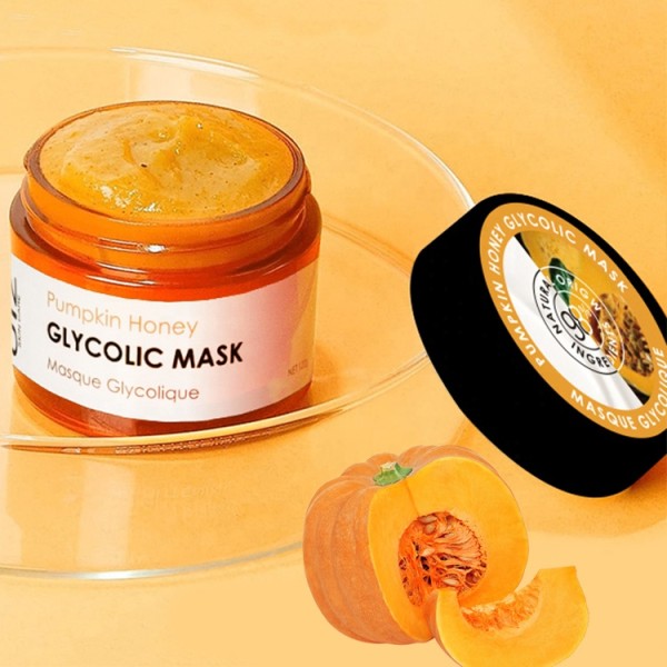Face Mask Factory - Pumpkin Honey Glycolic Brightening Exfoliating