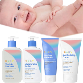 Baby Care Set Factory - Vegan Lotion Diaper Rash Cream Body Wash