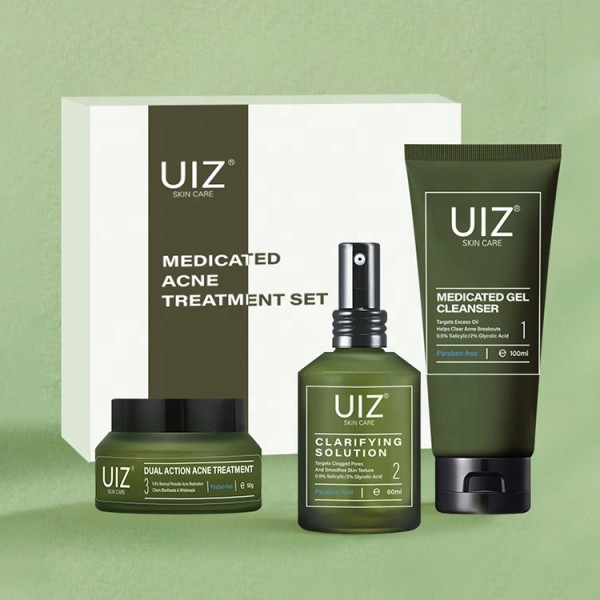 Acne Care Set Manufacturer - Cleansing Acid Toner Repairing Cream