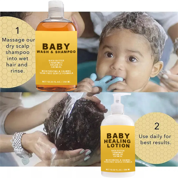 2 in 1 Baby Gel Supplier - Moisturizing Soothing Shampoo Body Wash