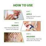 Shaving Mousse Manufacturer - Face Hair Remover Anti Bump Foam