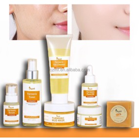 Turmeric Skin Care Set Manufacturer - OEM/ODM Private Label Facial Anti Acne Whitening