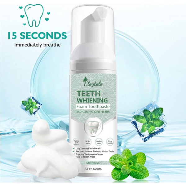 Teeth Whitening Mousse Manufacturer - OEM/ODM Private Label OEM Hot Selling Press Use