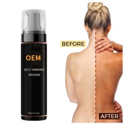 Tanning Mousse Supplier - Private Label Vegan Sunless Quick Dry Foam