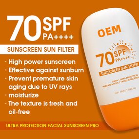 Sunscreen Factory - Korean SPF70 PA+++ Cruelty-Free UV Protection
