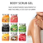 Body Scrub Supplier - Custom Natural Rose Avocado Coffee Exfoliating