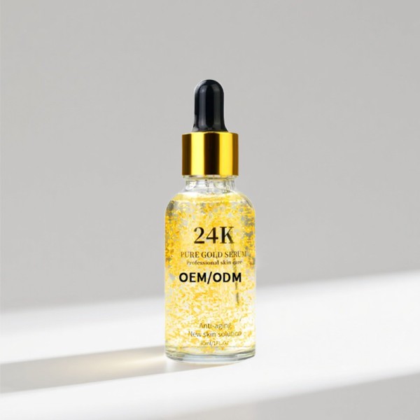 Face Serum Manufacturer - 24K Gold Niacinamide Wrinkle Reduction