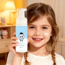 Children Face Wash Supplier - Private Label Amino Acid Vitamin C Foam