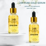 Face Serum Supplier - Private Label 24K Gold Hyaluronic Acid
