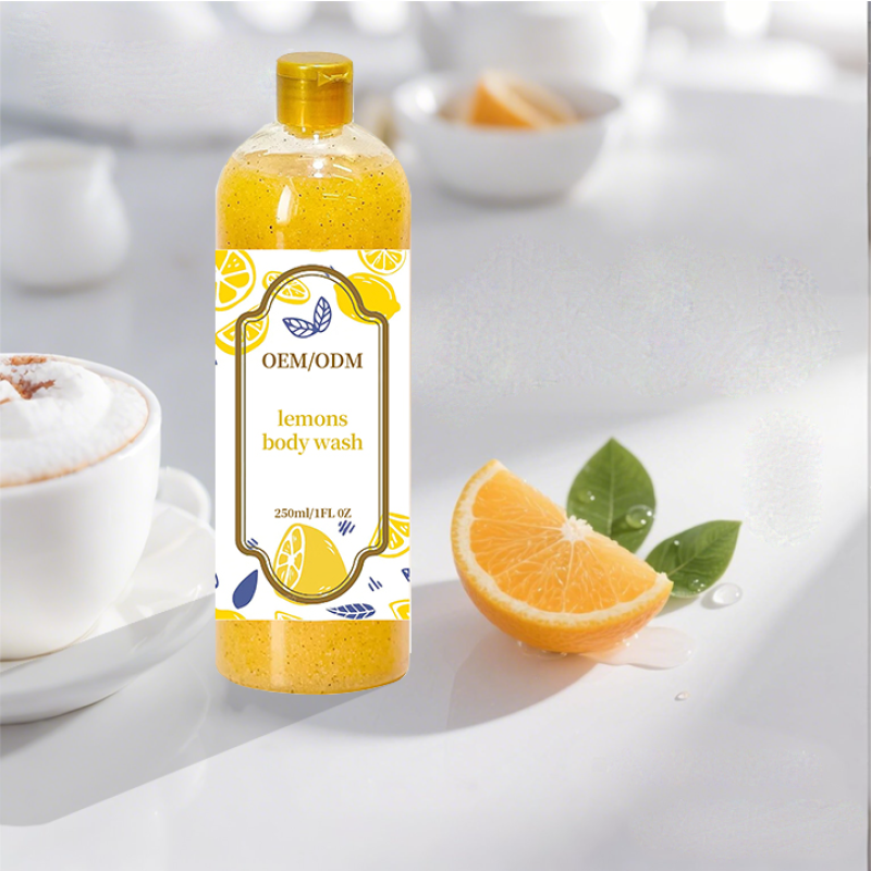 Shower Gel Factory - Vitamin C Exfoliating Hydrating Lemon Scent
