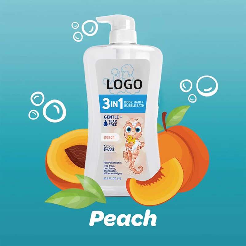 Bubble Bath Supplier - Private Label 3 in 1 Tear Free Cleanser