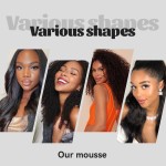 Hair Mousse Supplier - Unisex Medium Hold Curly Hair Volumizing