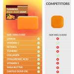 Soap Factory - Lemon Papaya Kojic Acid Vitamin C Handmade