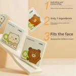 Children Face Mask Manufacturer - OEM Cartoon Animal Moisturizing