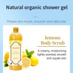 Shower Gel Manufacturer - Private Label Vitamin C Lemons Exfoliating