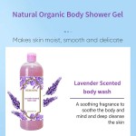 Body Wash Manufacturer - OEM Organic Lavender Exfoliating Brightening