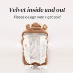 Winter Jumpsuit Supplier - 2023 New Design Bear Hooded 0-1 Years